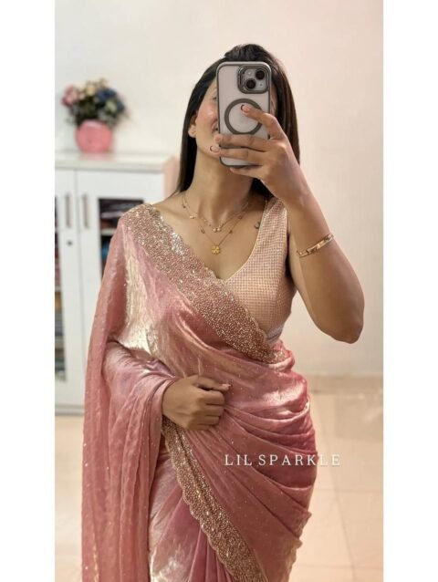 Jimmy Choo Tissue Silk Saree